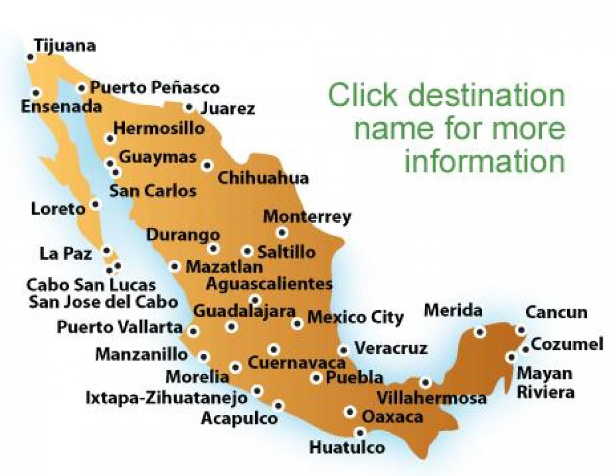 քարտեզ անում Մեքսիկայում